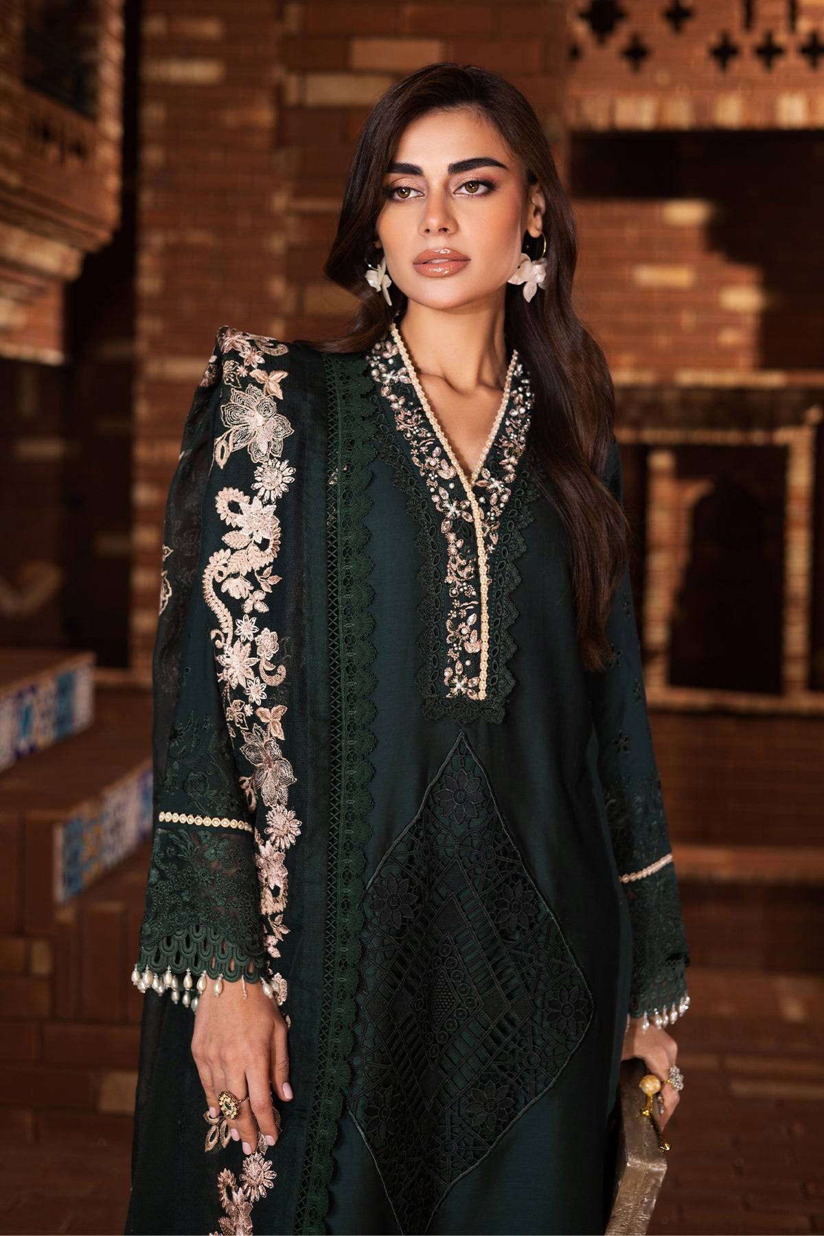 Imrozia Premium | Naya Luxury Eid Edit | SP-50 ZEHAR by Maria Faisal - Registered Vendor of : Imrozia Premium - type : Ladies Clothes - 100% original wedding dresses