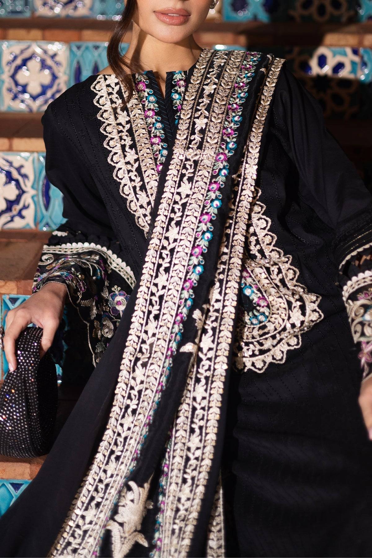 Imrozia Premium | Naya Luxury Eid Edit |SP-53 LAMIA by Maria Faisal - Registered Vendor of : Imrozia Premium - type : Ladies Clothes - 100% original wedding dresses