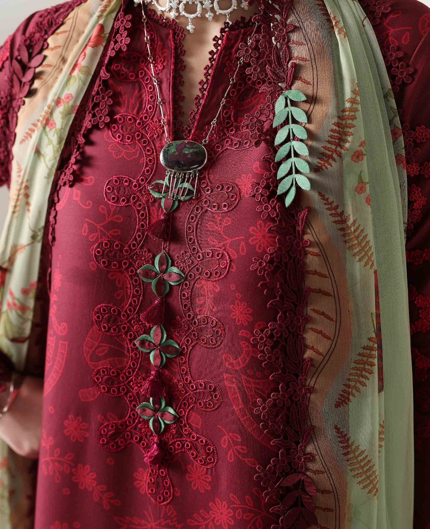 Republic Womenswear | Neoma Summer Prints 26 | Noea - Luxury Dress - available at Maria Faisal in UK and USA.