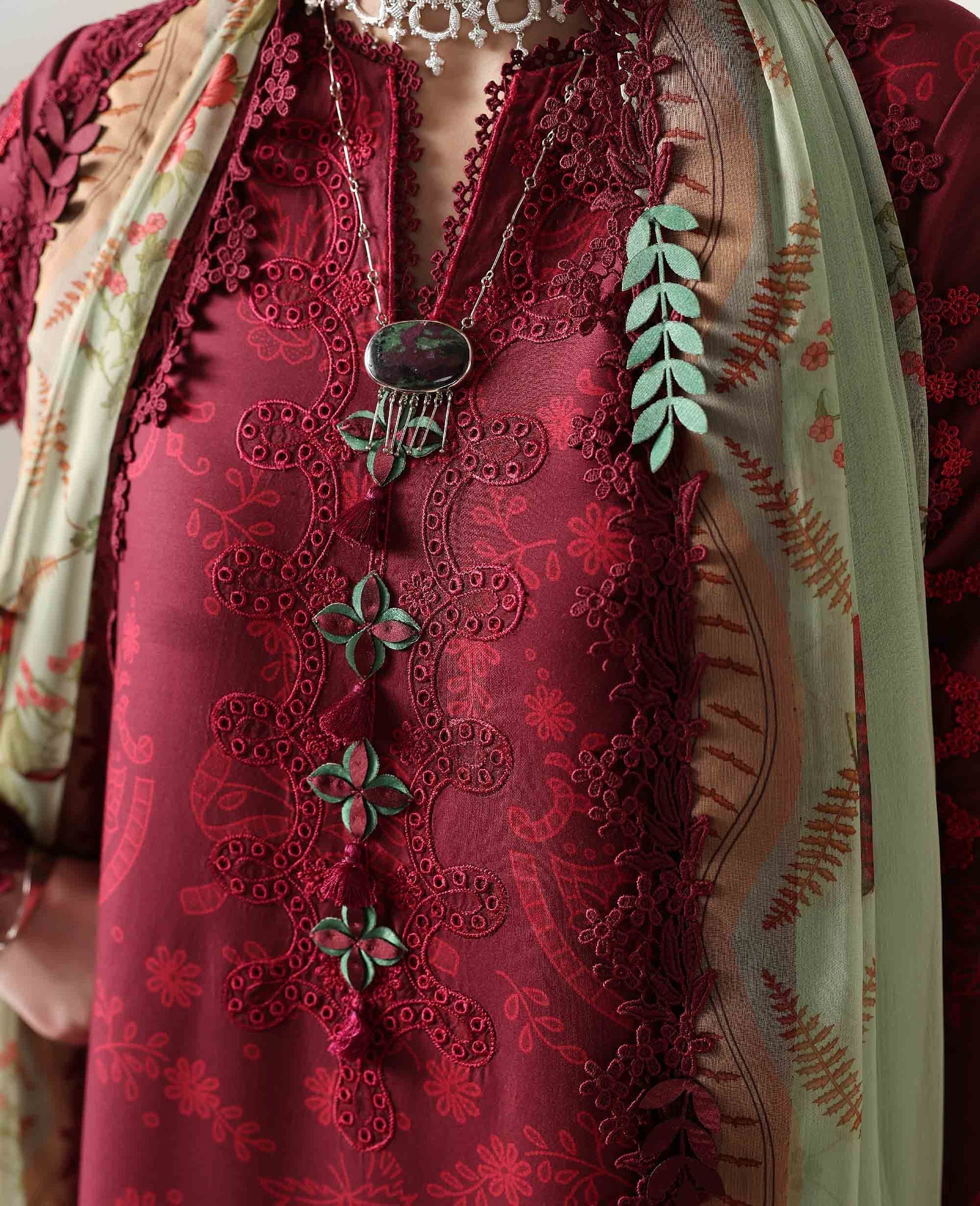 Republic Womenswear | Neoma Summer Prints 26 | Noea - Luxury Dress - available at Maria Faisal in UK and USA.