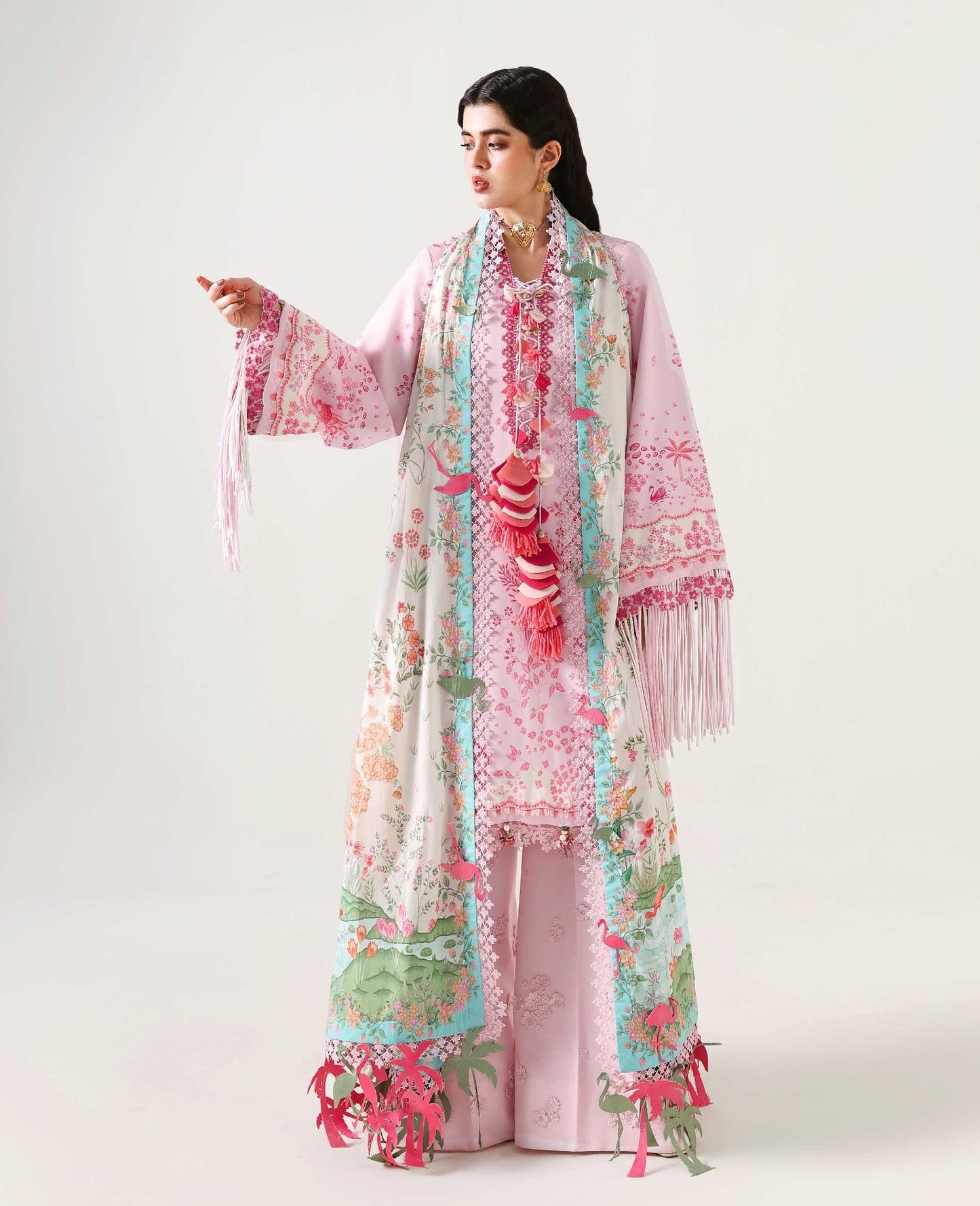 Republic Womenswear | Neoma Summer Prints 26 | Iria - Luxury Dress - available at Maria Faisal in UK and USA.