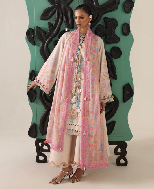 Republic Womenswear | Neoma Summer Prints 26 | Liana - Luxury Dress - available at Maria Faisal in UK and USA.