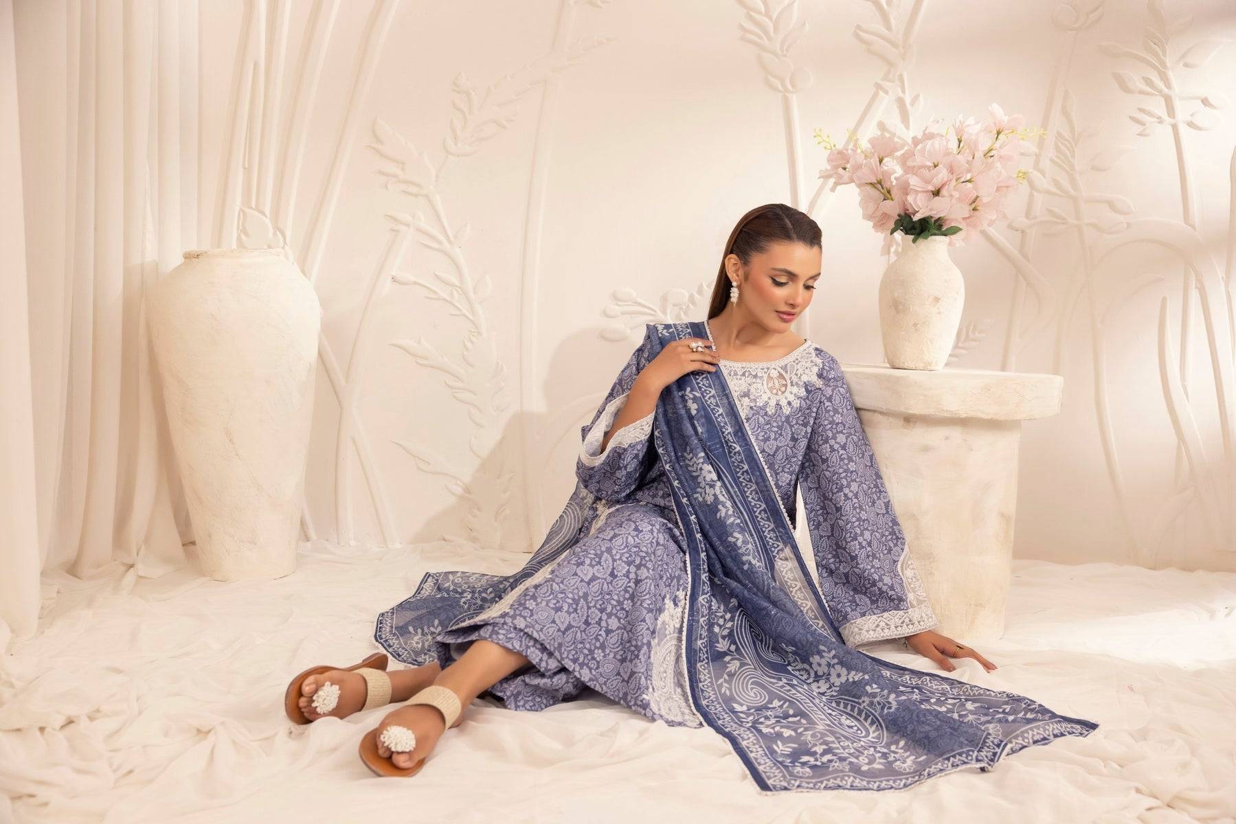 Mohagni | Tulip 25 | SPL-08 by Maria Faisal - Registered Vendor of : Mohagni - type : Ladies Clothes - 100% original wedding dresses