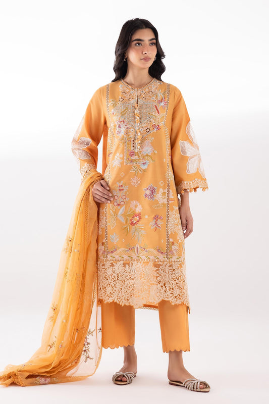 Sana Safinaz | Luxury Pret | Luxury Lawn Suit SC26LUX108BP3 - Dress - available at Maria Faisal in UK and USA.