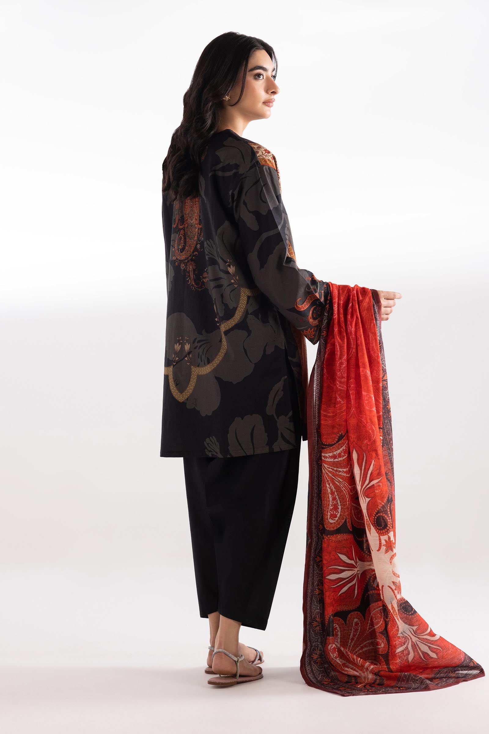 Sana Safinaz | Luxury Pret | Luxury Lawn Suit SC26MHY301AP3 - Dress - available at Maria Faisal in UK and USA.
