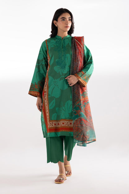 Sana Safinaz | Luxury Pret | Luxury Lawn Suit SC26MHY301BP3 - Dress - available at Maria Faisal in UK and USA.