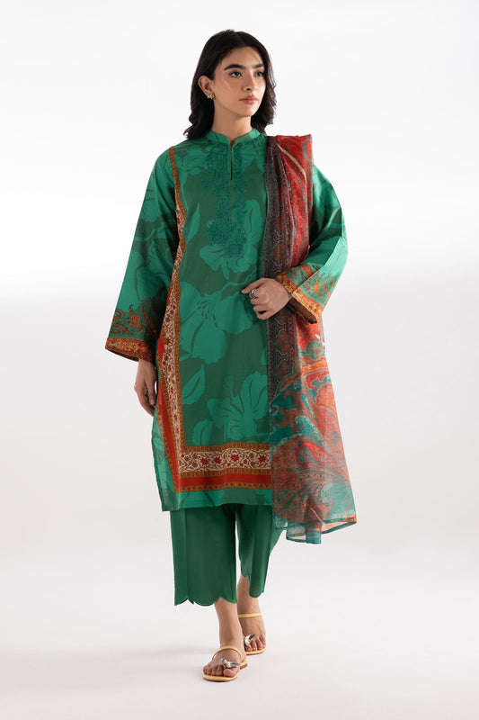 Sana Safinaz | Luxury Pret | Luxury Lawn Suit SC26MHY301BP3 - Dress - available at Maria Faisal in UK and USA.