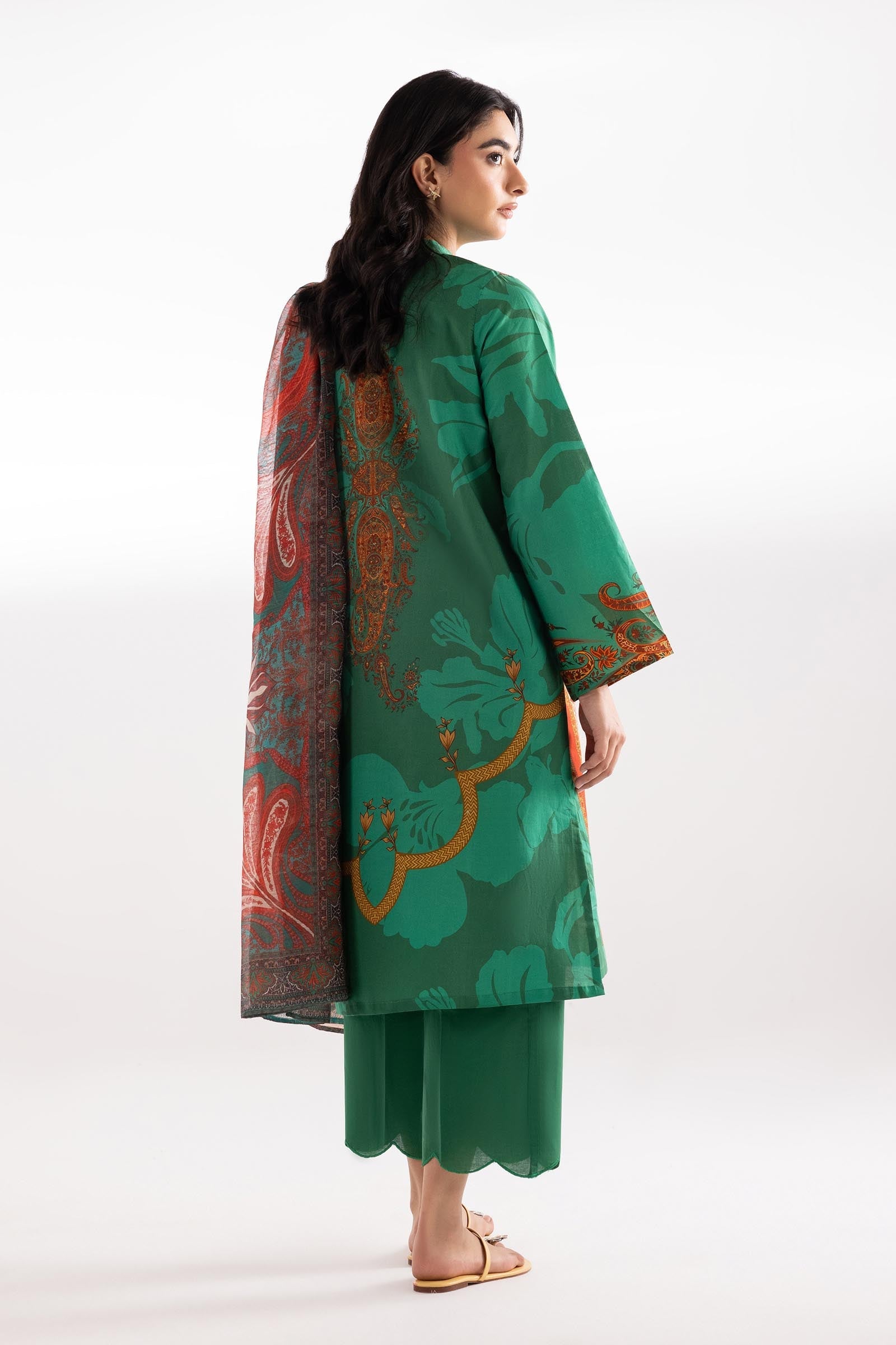 Sana Safinaz | Luxury Pret | Luxury Lawn Suit SC26MHY301BP3 - Dress - available at Maria Faisal in UK and USA.