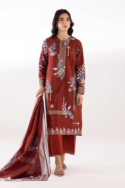 Sana Safinaz | Luxury Pret | Luxury Lawn Suit SC26MHY302AP3 - Dress - available at Maria Faisal in UK and USA.