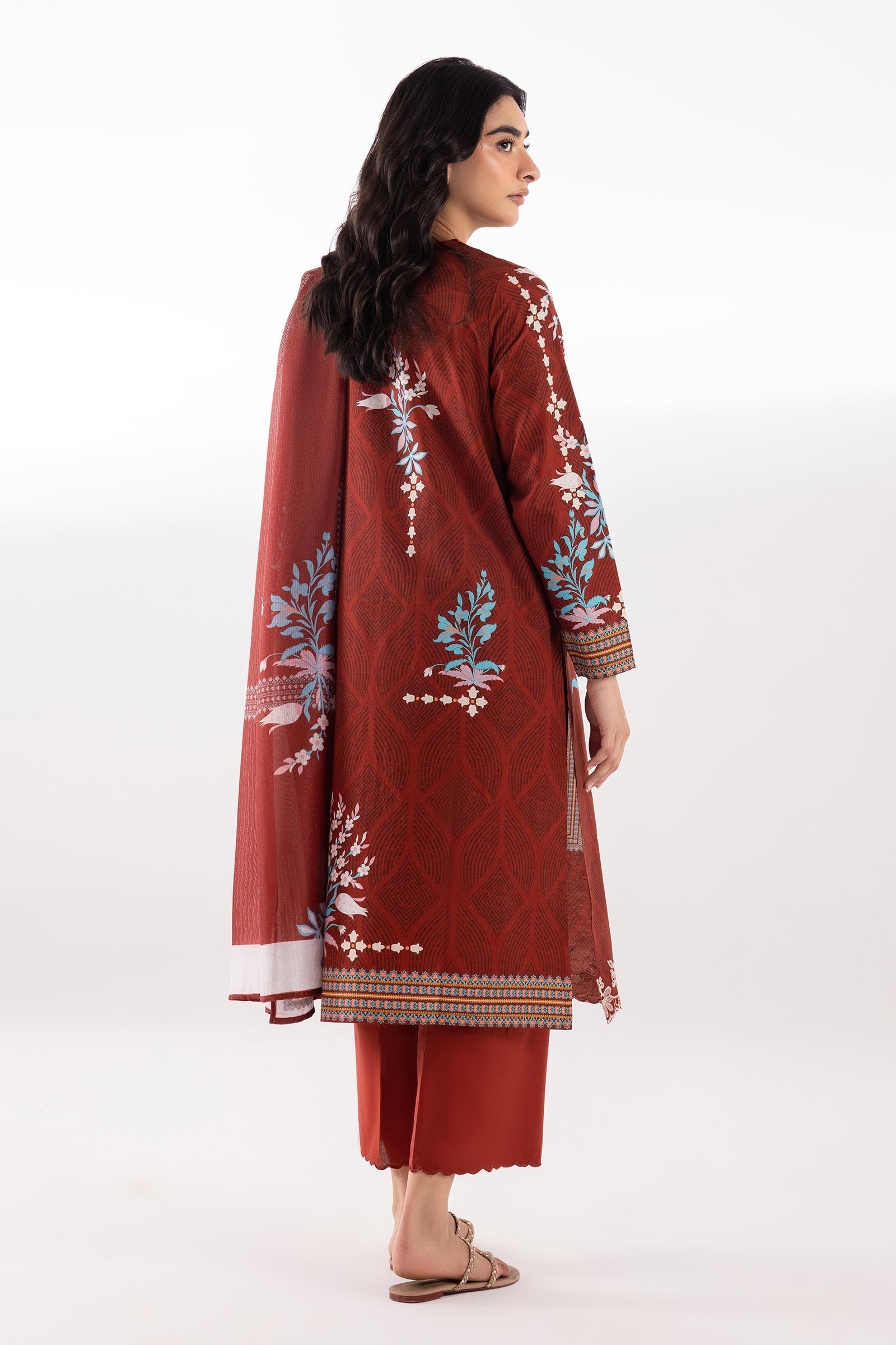 Sana Safinaz | Luxury Pret | Luxury Lawn Suit SC26MHY302AP3 - Dress - available at Maria Faisal in UK and USA.