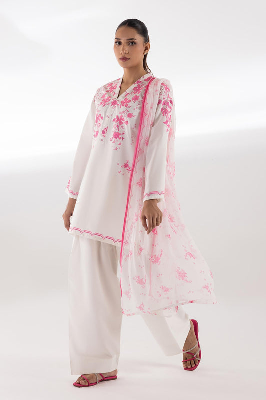 Sana Safinaz | Luxury Pret | Luxury Lawn Suit SC26MHY304AP3 - Dress - available at Maria Faisal in UK and USA.