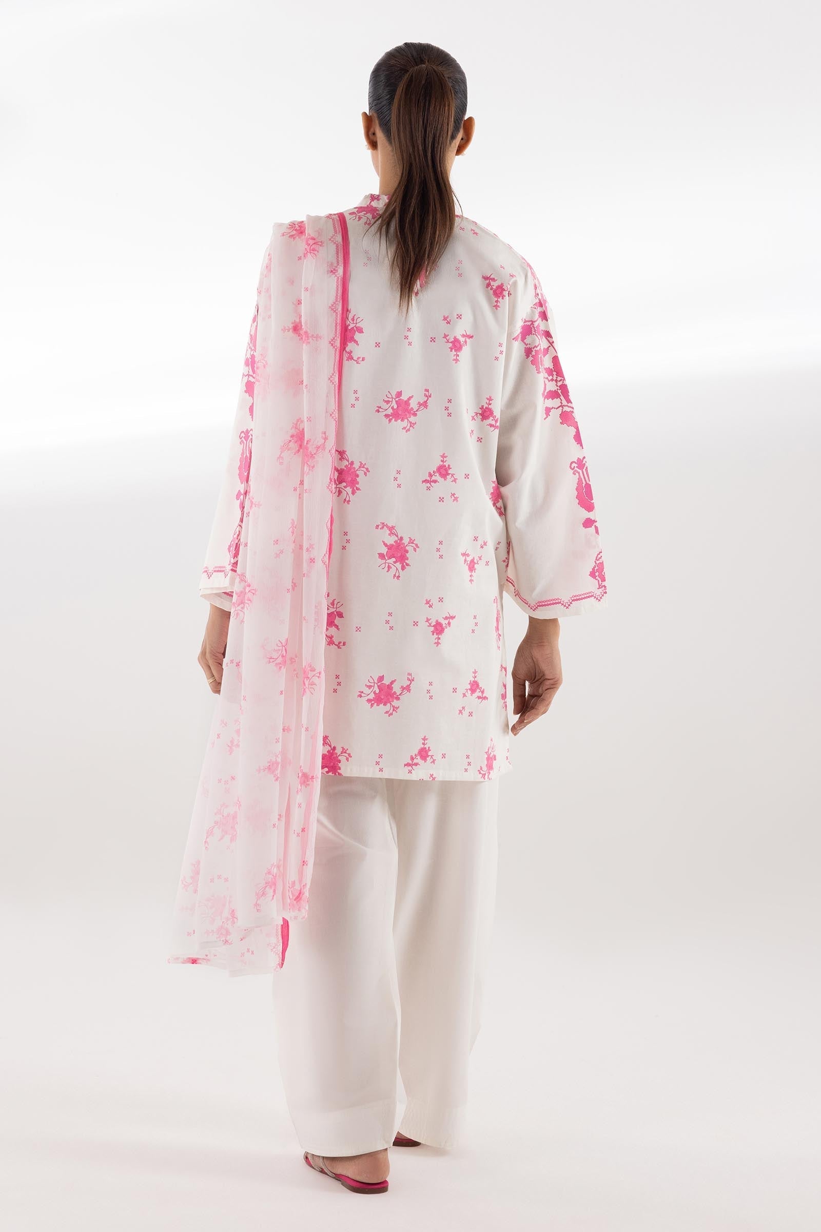 Sana Safinaz | Luxury Pret | Luxury Lawn Suit SC26MHY304AP3 - Dress - available at Maria Faisal in UK and USA.