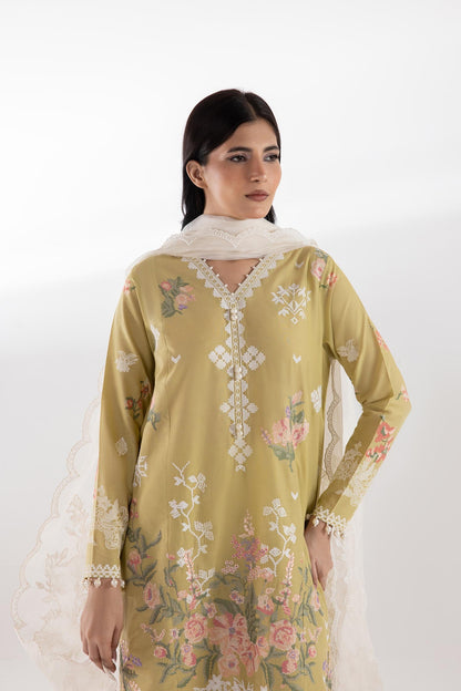 Sana Safinaz | Luxury Pret | Muzlin Lawn Suit SC26MUZ116BP3 - Dress - available at Maria Faisal in UK and USA.