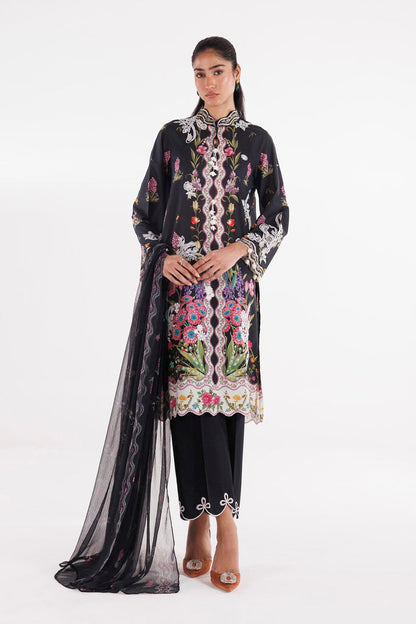 Sana Safinaz | Luxury Pret | Muzlin Lawn Suit SC26MUZ201AP3 - Dress - available at Maria Faisal in UK and USA.