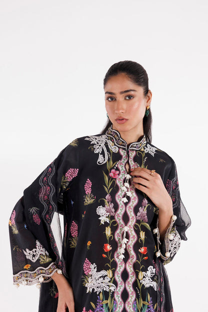 Sana Safinaz | Luxury Pret | Muzlin Lawn Suit SC26MUZ201AP3 - Dress - available at Maria Faisal in UK and USA.