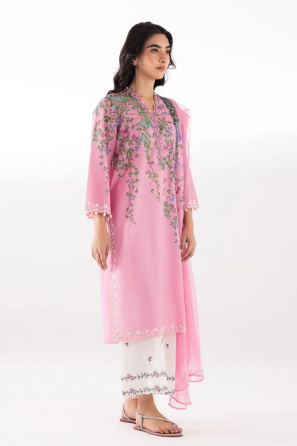 Sana Safinaz | Luxury Pret | Muzlin Lawn Suit SC26MUZ202AP3 - Dress - available at Maria Faisal in UK and USA.