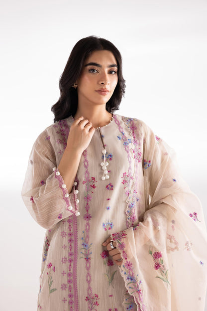 Sana Safinaz | Luxury Pret | Muzlin Lawn Suit SC26MUZ216AP3 - Dress - available at Maria Faisal in UK and USA.