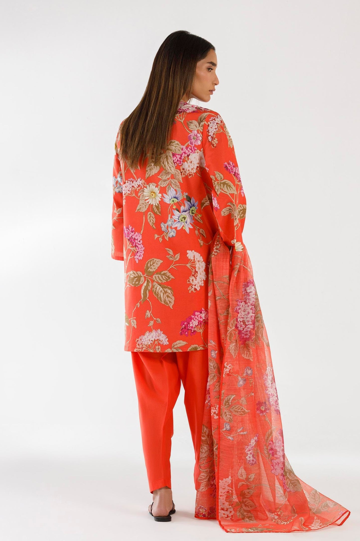 Sana Safinaz | Luxury Pret | Muzlin Lawn Suit SS26MHY102AP3 - Dress - available at Maria Faisal in UK and USA.