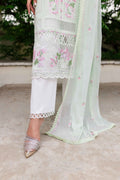 Sable Vogue | Shiree Lawn 24 | Mint Garden - Waniyas