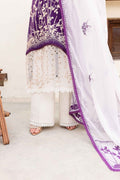 Sable Vogue | Shiree Lawn 24 | Plum Orchid - Waniyas