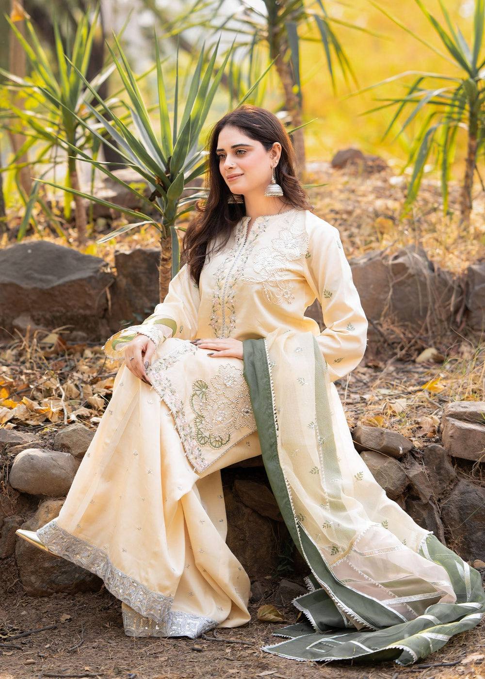 Fozia Khalid I Dilkash Festive Wear 25 |ruhab - Ladies Clothes - Maria Faisal
