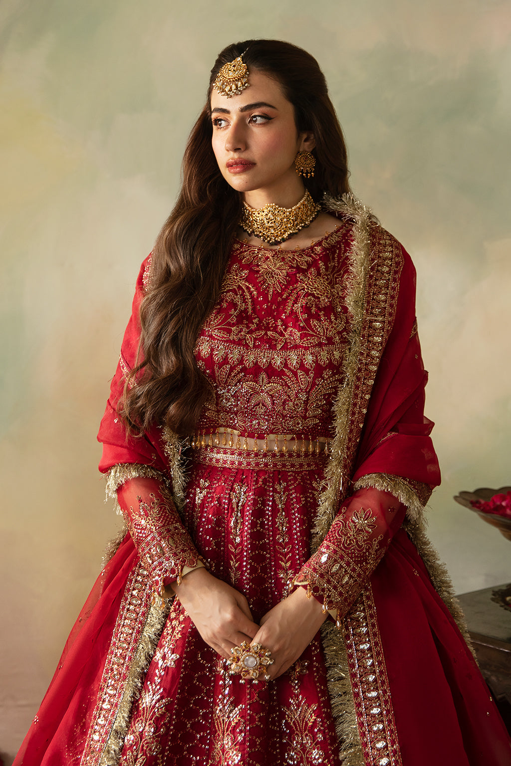 Saad Shaikh | Elana Wedding Formals |  Cerise - Ladies Clothes - Maria Faisal