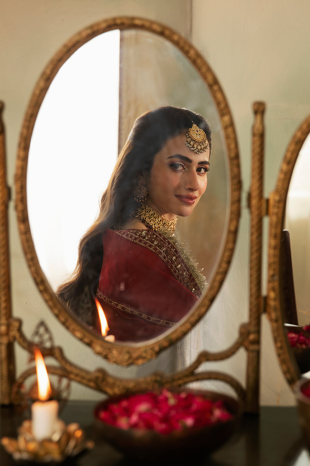 Saad Shaikh | Elana Wedding Formals |  Cerise - Ladies Clothes - Maria Faisal