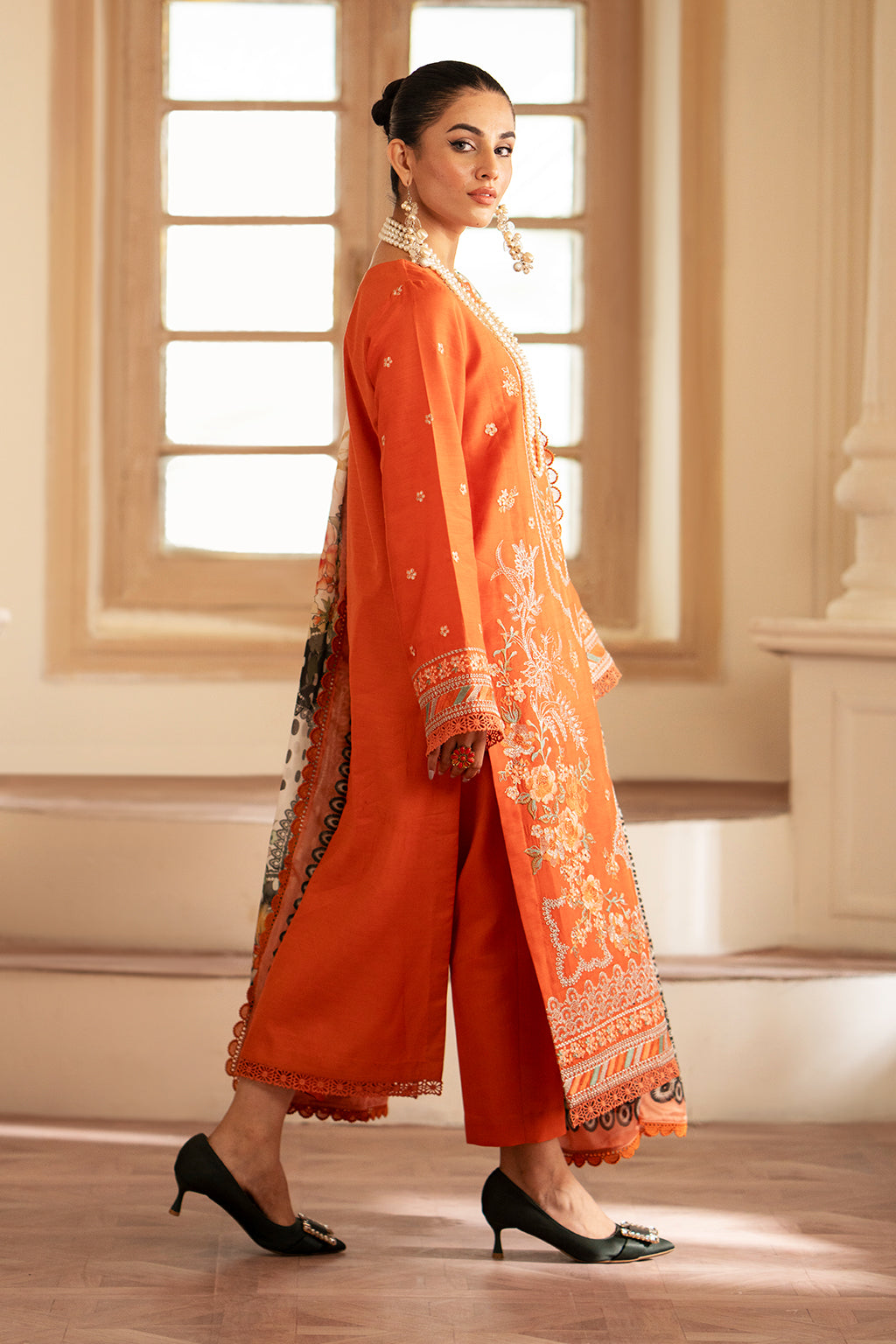 Saad Shaikh | Lumiere Winter |  D-02 Zenith - Designer Dress with Intricate embroidery and embellishments. Shop elegent wedding dress at Maria Faisal.