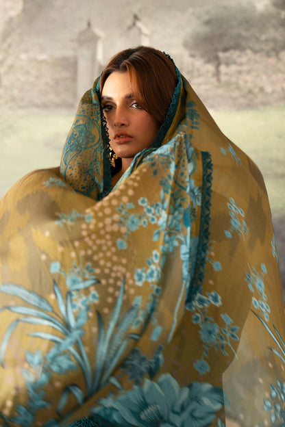 Saad Shaikh | Lumiere Winter |  D-03 Foret - Designer Dress with Intricate embroidery and embellishments. Shop elegent wedding dress at Maria Faisal.