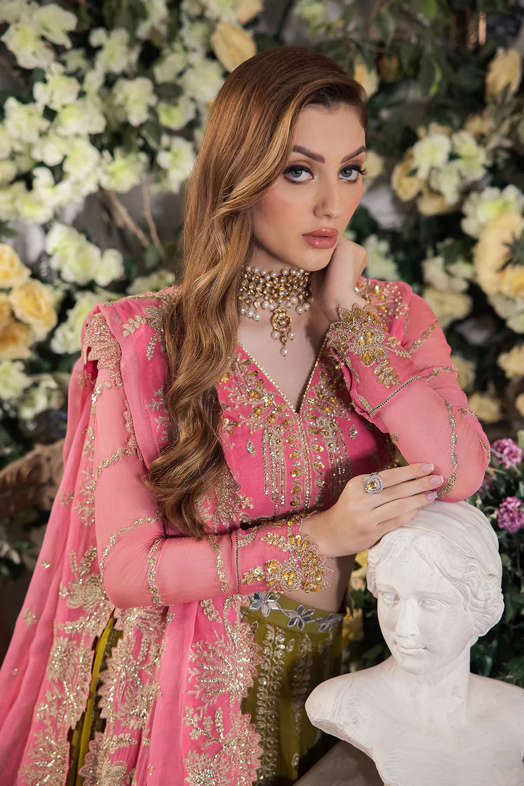 Saad Shaikh | Panache Luxury Chiffon 24 | Taskheer - Wedding Dress - Maria Faisal