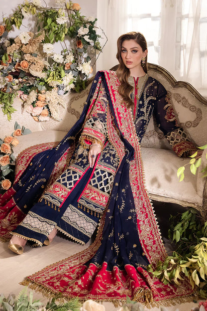 Saad Shaikh | Panache Luxury Chiffon 24 | Zofiya - Wedding Dress - Maria Faisal