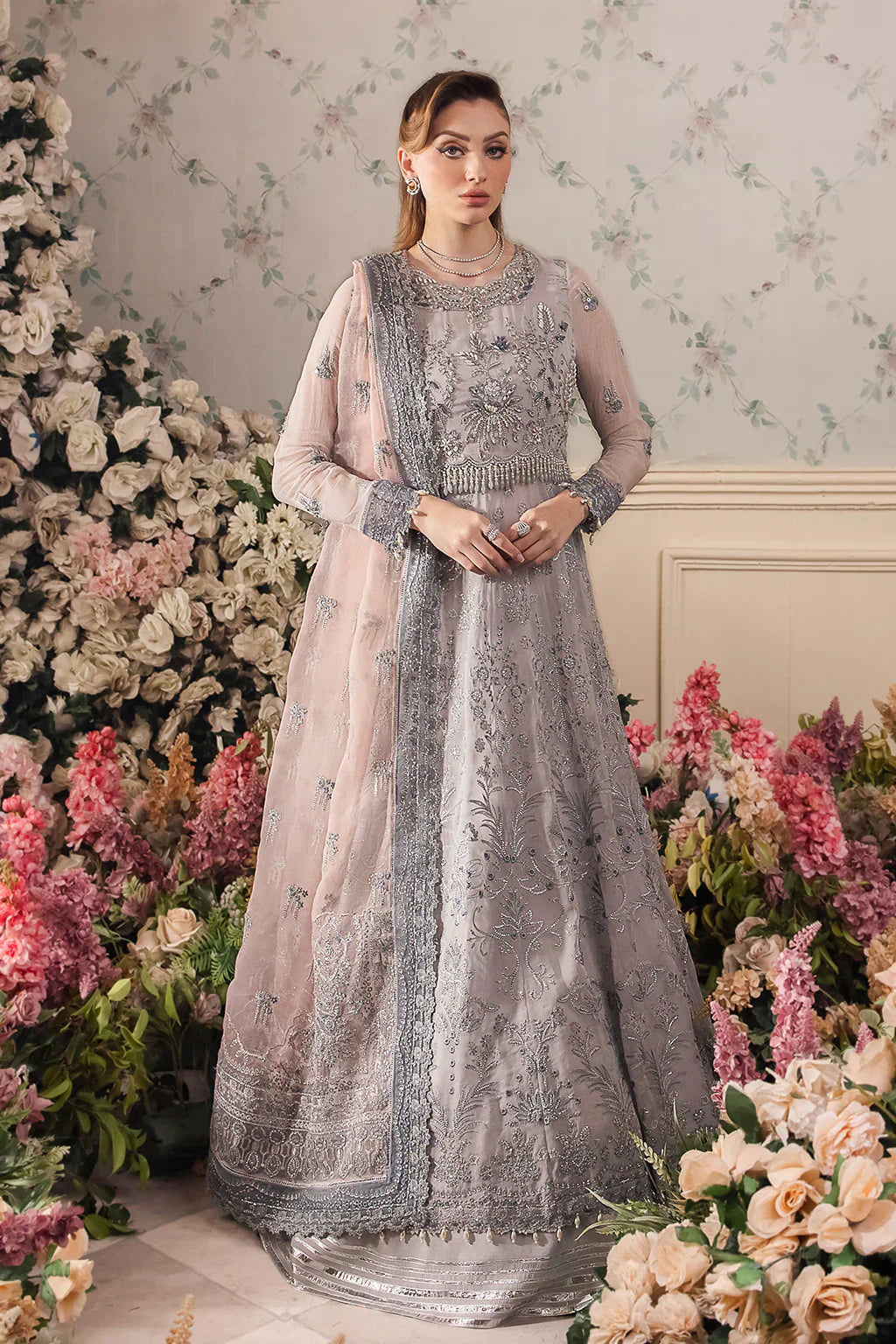 Saad Shaikh | Panache Luxury Chiffon 24 | Insiya - Wedding Dress - Maria Faisal