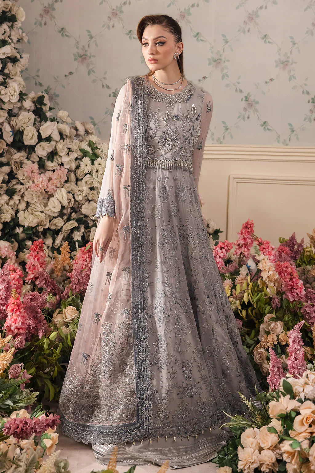 Saad Shaikh | Panache Luxury Chiffon 24 | Insiya - Wedding Dress - Maria Faisal