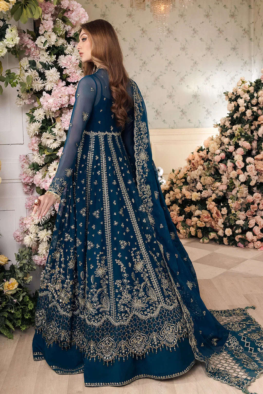 Saad Shaikh | Panache Luxury Chiffon 24 | Yumna - Wedding Dress - Maria Faisal