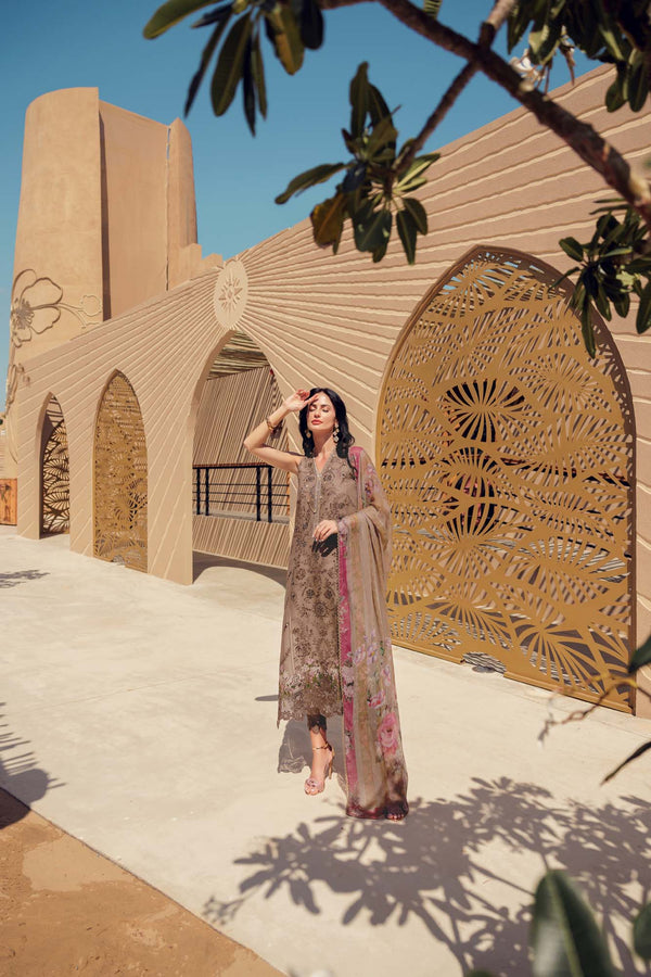 Noor by Saadia Asad | Eid Laserkari Lawn 24 | D8 - Maria Faisal