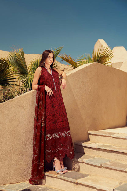 Noor by Saadia Asad | Eid Laserkari Lawn 24 | D1 - Maria Faisal