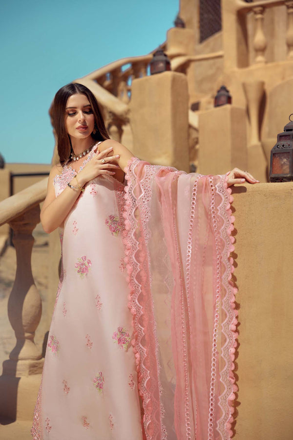 Noor by Saadia Asad | Eid Laserkari Lawn 24 | D5 - Maria Faisal