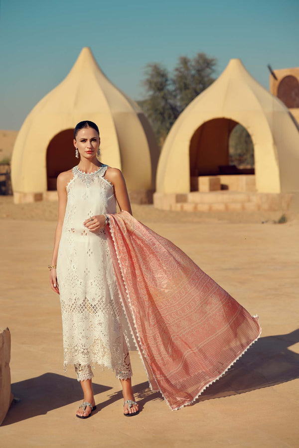 Noor by Saadia Asad | Eid Laserkari Lawn 24 | D7 - Maria Faisal