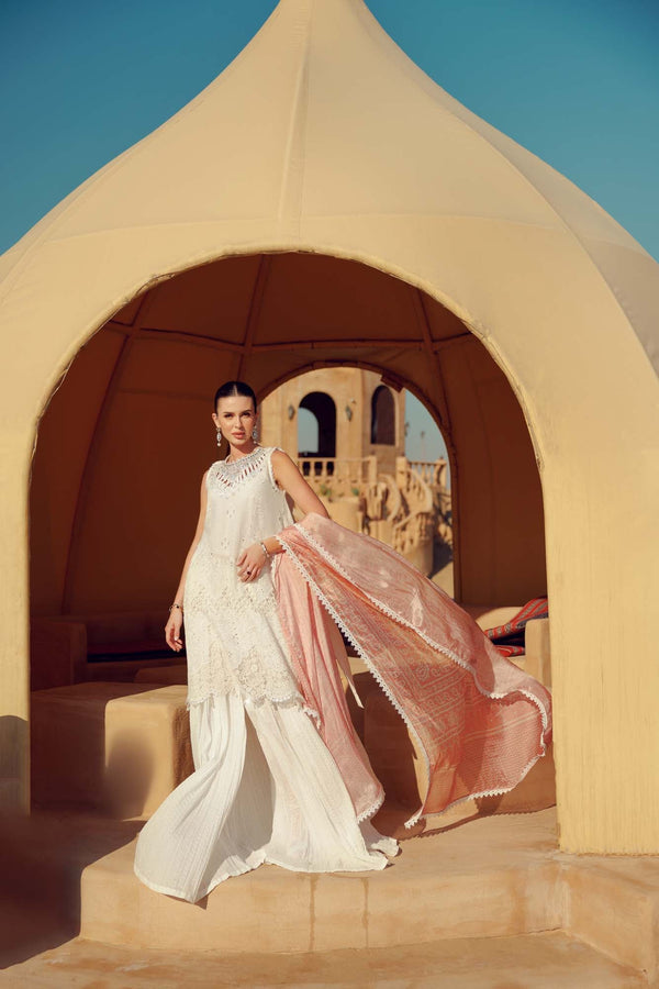 Noor by Saadia Asad | Eid Laserkari Lawn 24 | D7 - Maria Faisal