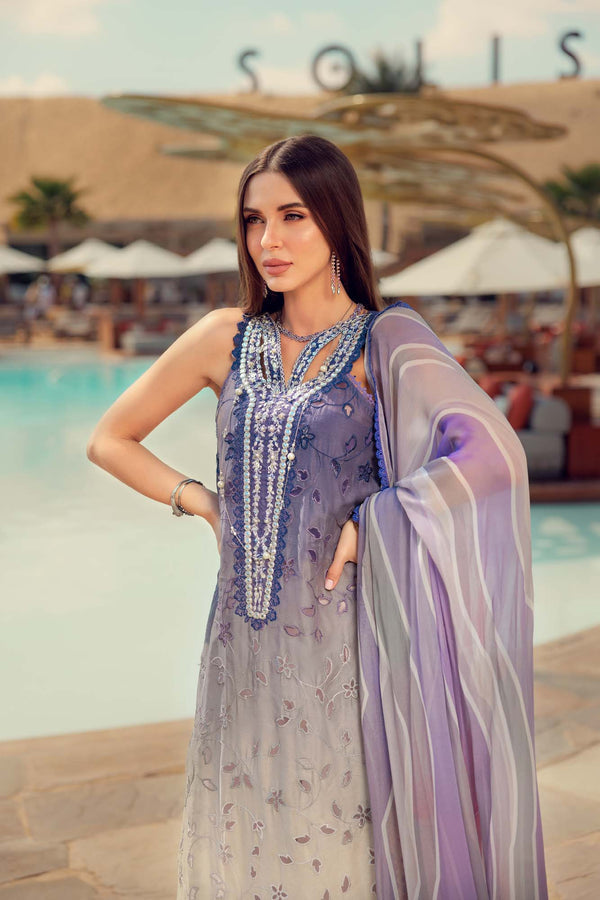 Noor by Saadia Asad | Eid Laserkari Lawn 24 | D3 - Waniyas