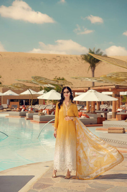 Noor by Saadia Asad | Eid Laserkari Lawn 24 | D9 - Maria Faisal