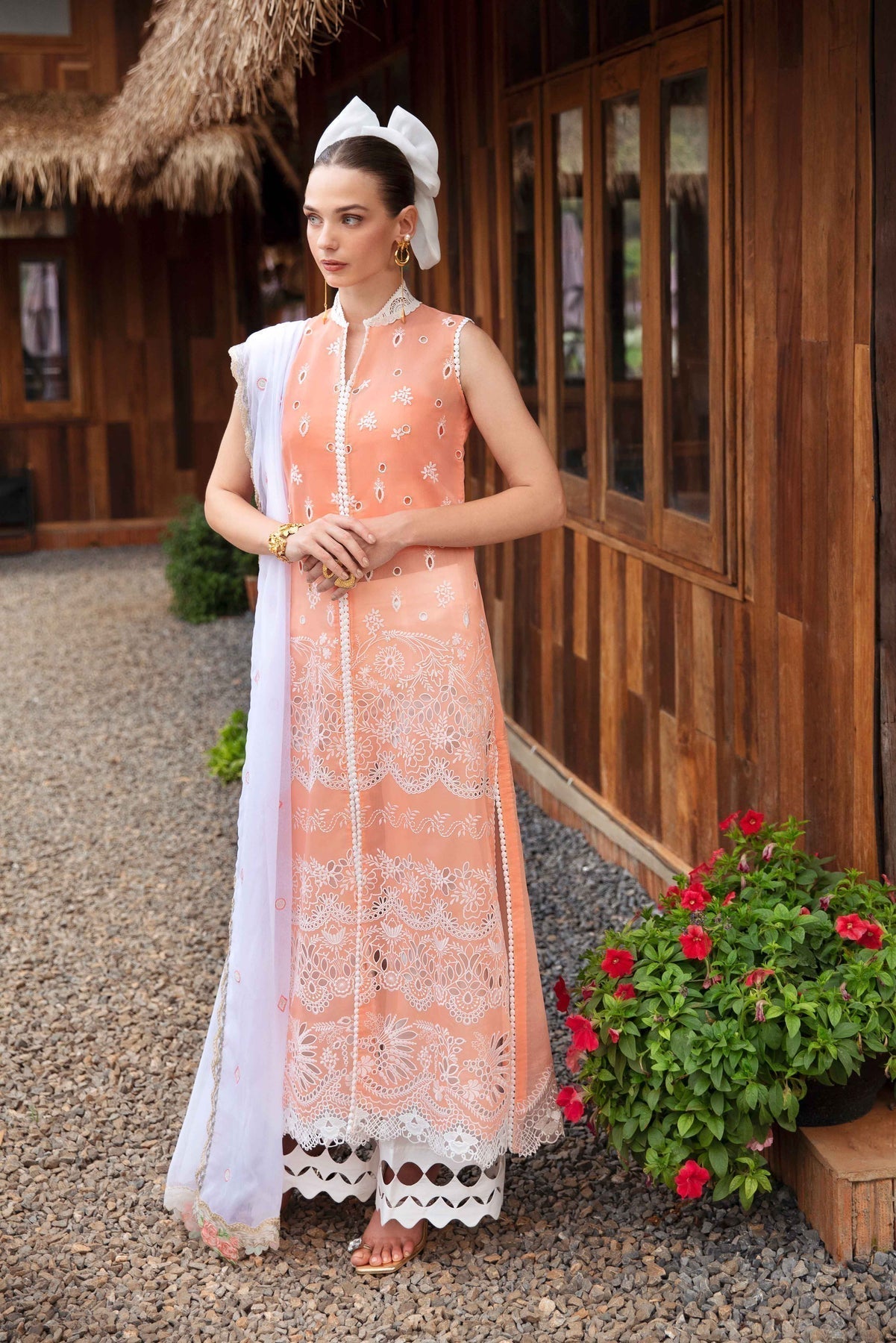 Sable Vogue | Luxury Lawn 24 | Linnea - Ladies Clothes - Maria Faisal