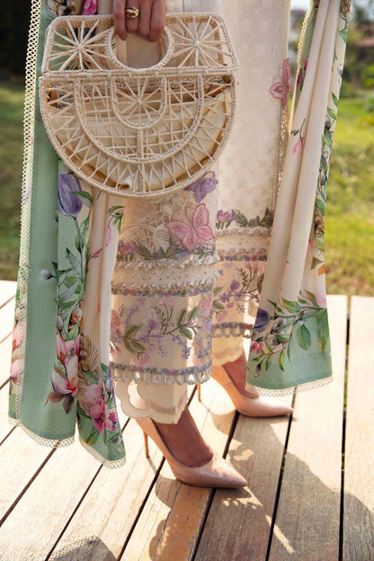 Sable Vogue | Luxury Lawn 24 | Ivy - Ladies Clothes - Maria Faisal