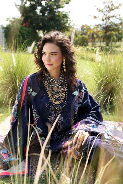 Sable Vogue | Luxury Lawn 24 | Blossom - Ladies Clothes - Maria Faisal