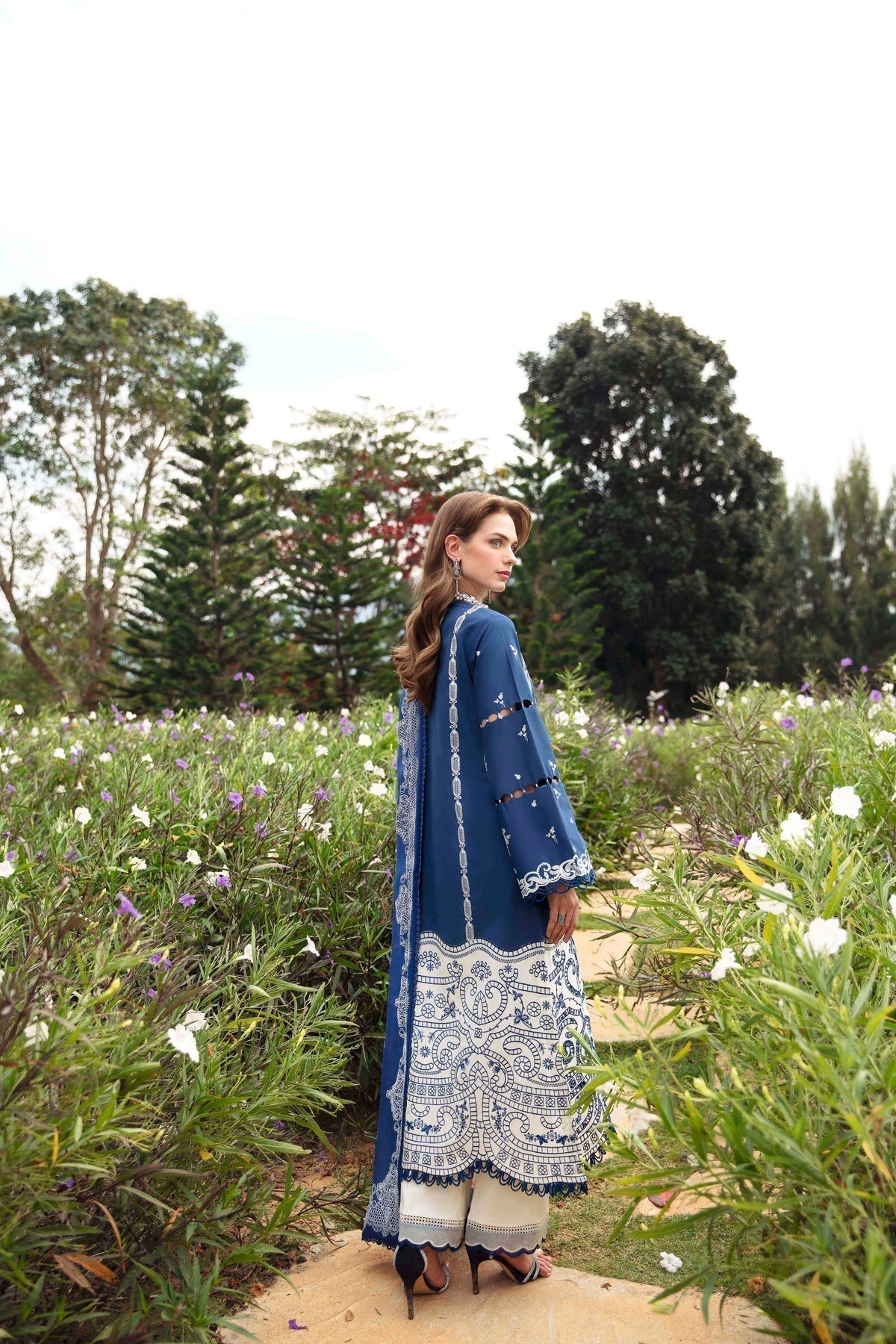 Sable Vogue | Luxury Lawn 24 | Afina - Ladies Clothes - Maria Faisal