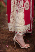 Sable Vogue | Luxury Lawn 24 | Carnelian - Ladies Clothes - Maria Faisal