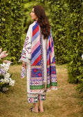 Sadaf Fawad Khan | Lawn 24 | Suzani (A) - Designer Dress with Intricate embroidery and embellishments. Shop elegent wedding dress at Maria Faisal.