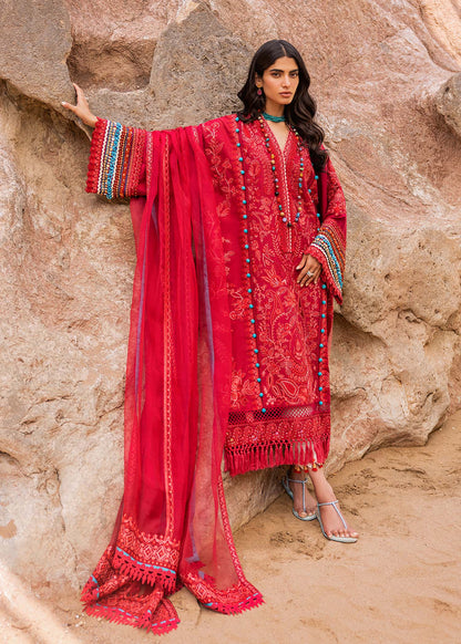 Sadaf Fawad Khan | Siraa Luxury Lawn 24| Elaheh (B) - Ladies Clothes - Maria Faisal