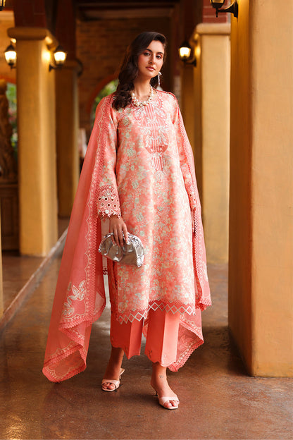 Rangrasiya | Florence Summer Edit 26 | Safina - Luxury Dress - available at Maria Faisal in UK and USA.