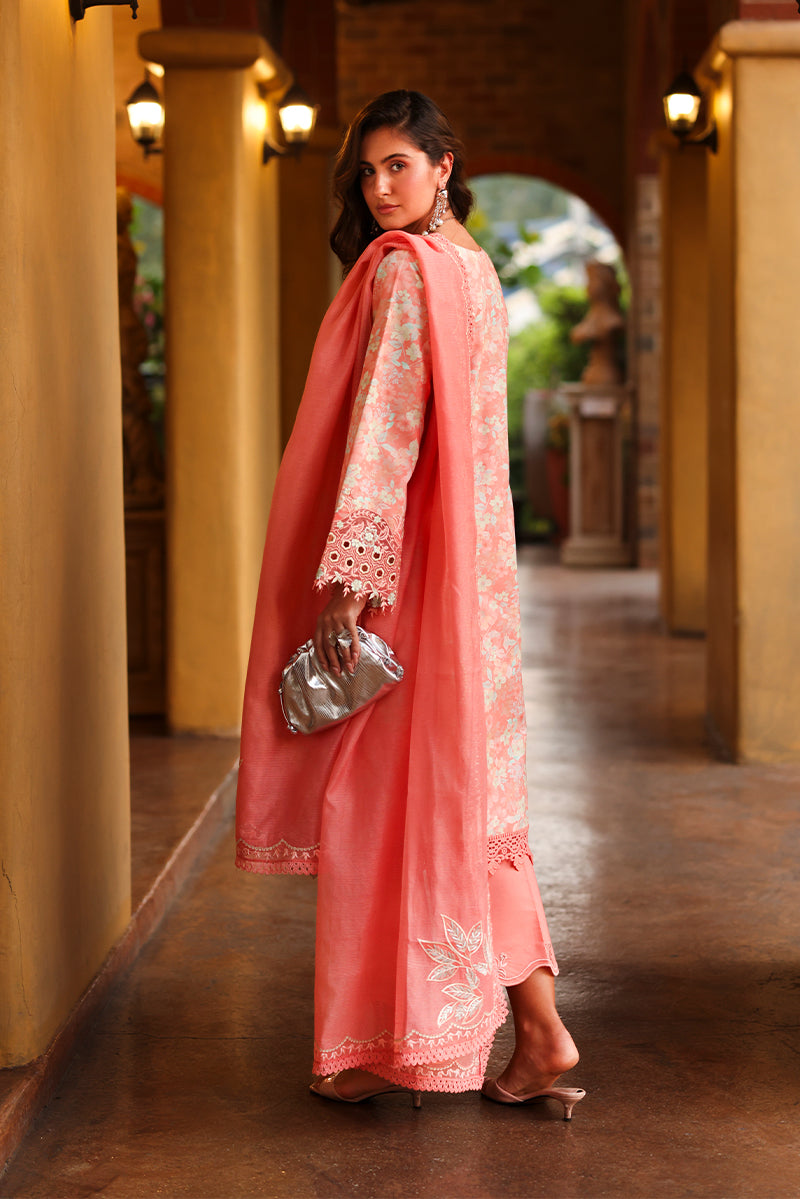 Rangrasiya | Florence Summer Edit 26 | Safina - Luxury Dress - available at Maria Faisal in UK and USA.